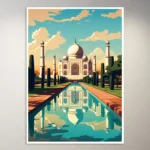 The Taj Mahal Poster