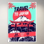 Travel to Japan Poster