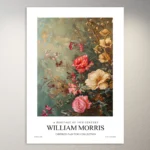 William Morris Inspired Painting | Art Poster