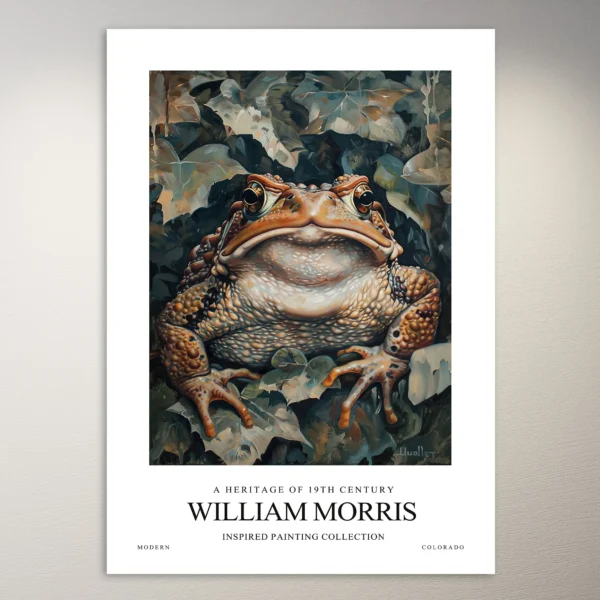 William Morris Inspired Painting | Art Poster