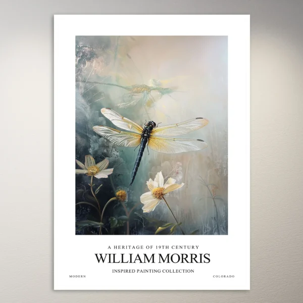 William Morris Inspired Painting | Art Poster