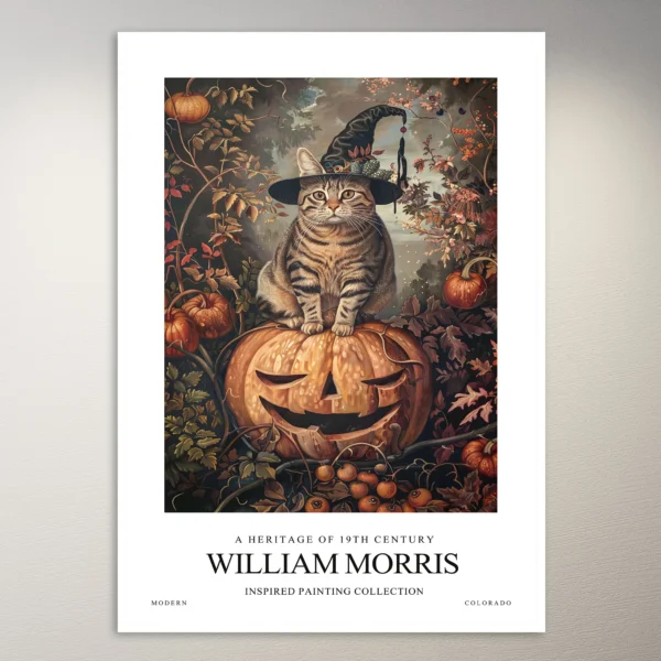 William Morris Inspired Painting | Art Poster