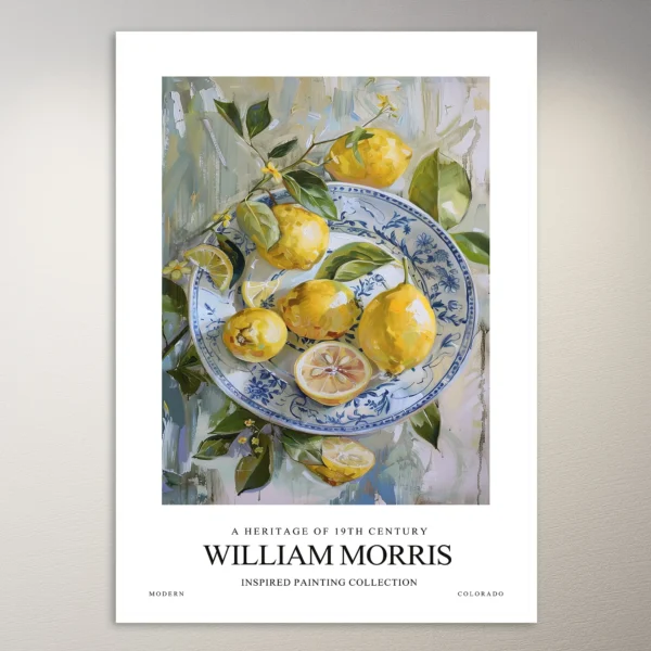 William Morris Inspired Painting | Art Poster