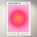 Alignment 222 | Positvity Poster | Aesthetic Poster