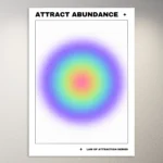 Aura & Positvity Poster | Aesthetic Poster