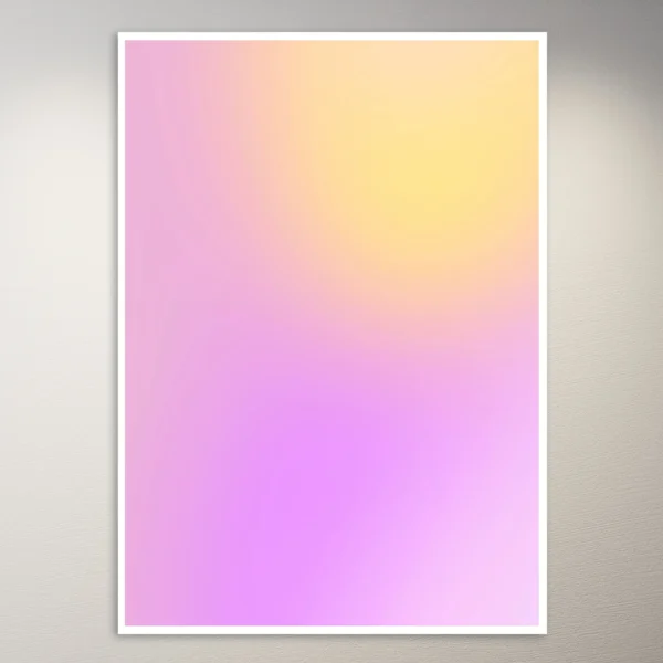 Aura & Positvity Poster | Aesthetic Poster