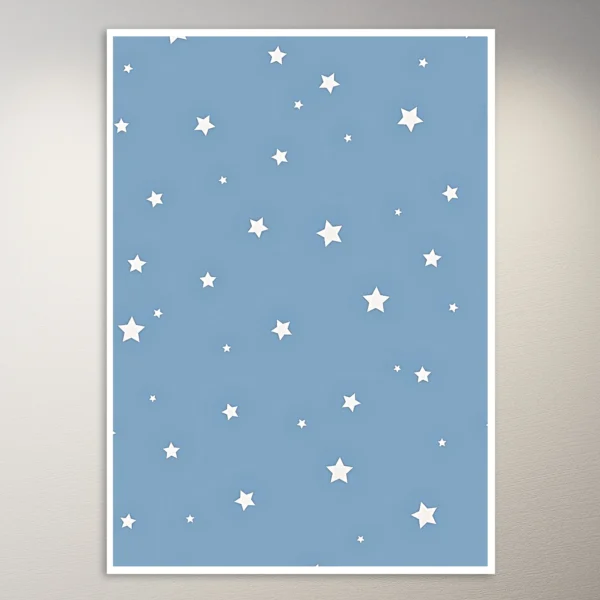 Blue Stars | Aesthetic Poster