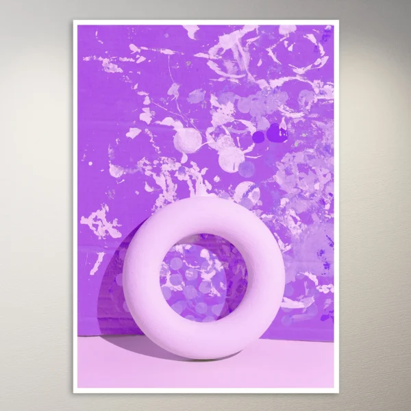 Purple Aesthetic Poster