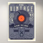 Vintage Music Poster | Aesthetic Poster