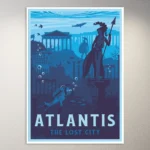 Lost City of Atlantis Poster