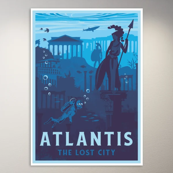 Lost City of Atlantis Poster