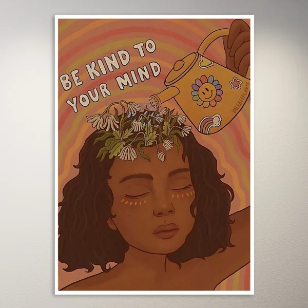 Be Kind to your Mind | Aesthetic Poster