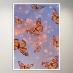 Aesthetic Butterflies | Aesthetic Poster