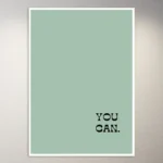 You can. | Aesthetic Poster