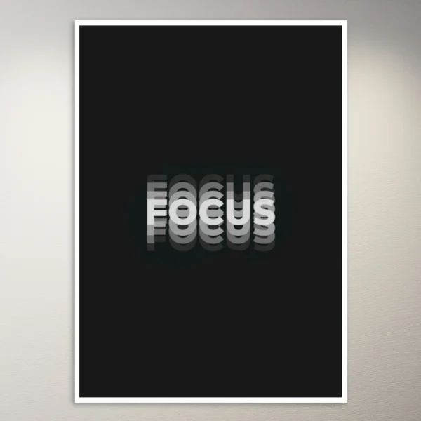 Focus | Aesthetic Poster