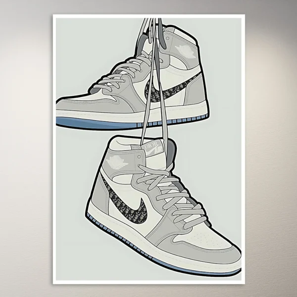 Sneakerhead Art Poster