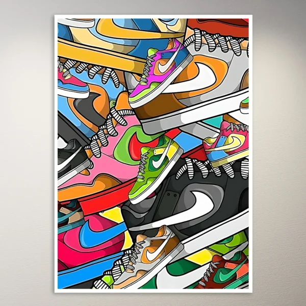 Sneakerhead Art Poster