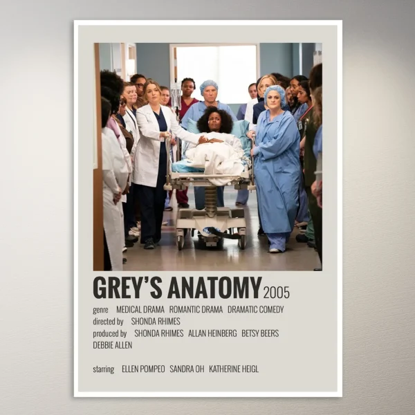 Grey's Anatomy Poster | TV Show Poster