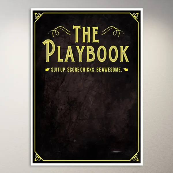 HIMYM The Playbook Poster | TV Show Poster