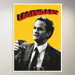 Barney Legendary Poster HIMYM |TV Show Poster