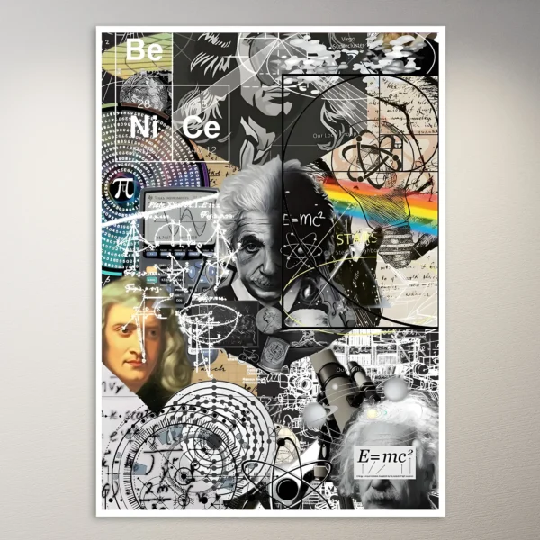 Scientists Moodboard Poster