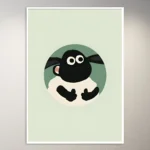 Sheep thumbs up Poster