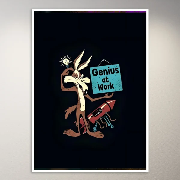 Genius at Work Poster