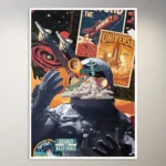 Vintage Astronomy Moodboard Poster