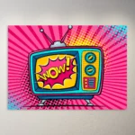 Vintage Poster | Vintage TV Pop ARt