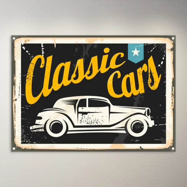 Vintage Poster | Classic Cars Poster