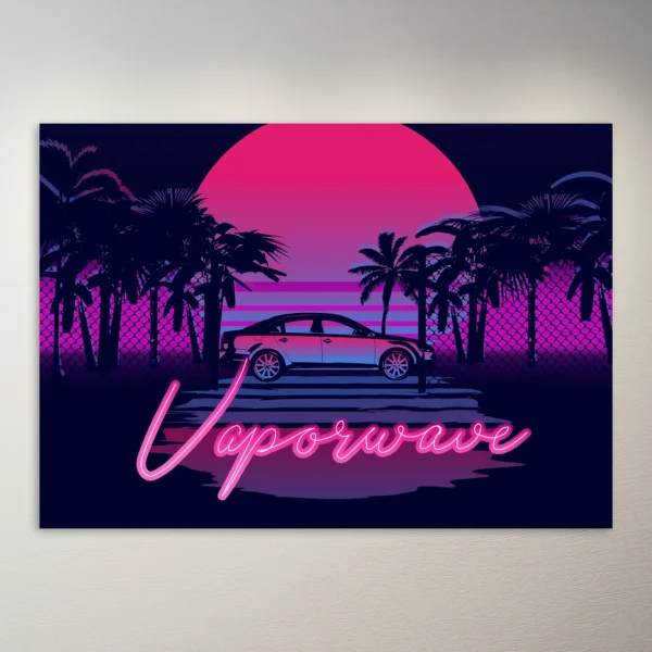 Vaporwave Poster