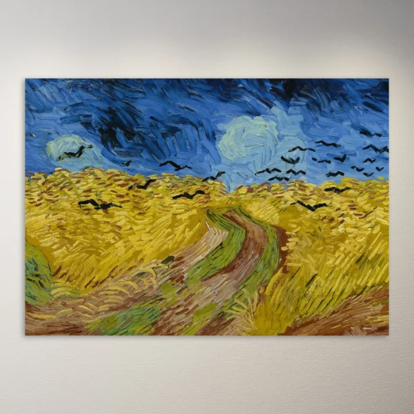 Wheatfield with Crows | Vincent Van Gogh | Art Poster