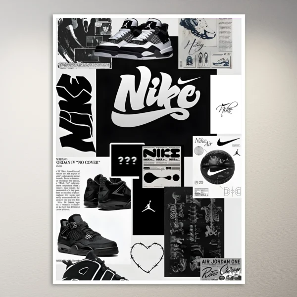 Sneakerhead Moodboard Poster